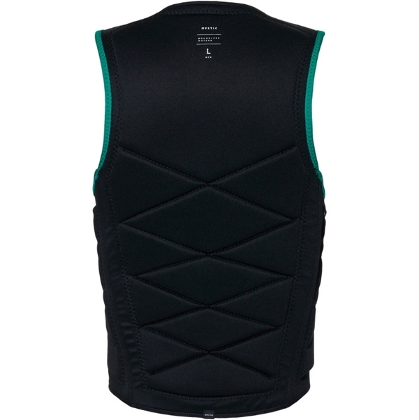 Mystic Outlaw Front Zip Wake Impact Vest Til Mænd 35005.240226 - Green